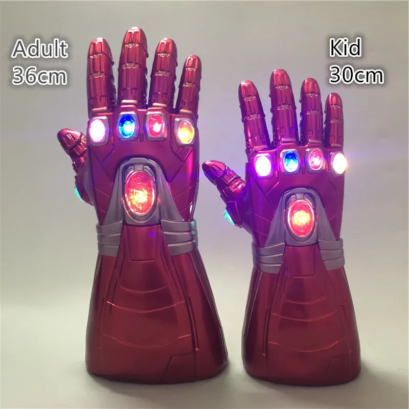 Manopla Marvel Iron Man com LED.