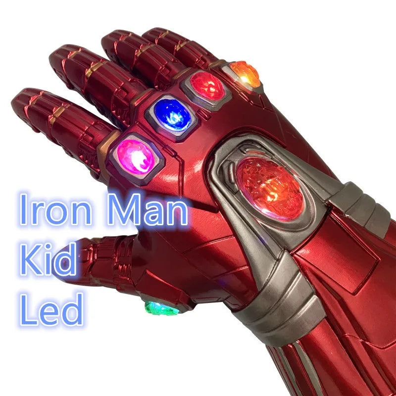 Manopla Marvel Iron Man com LED.