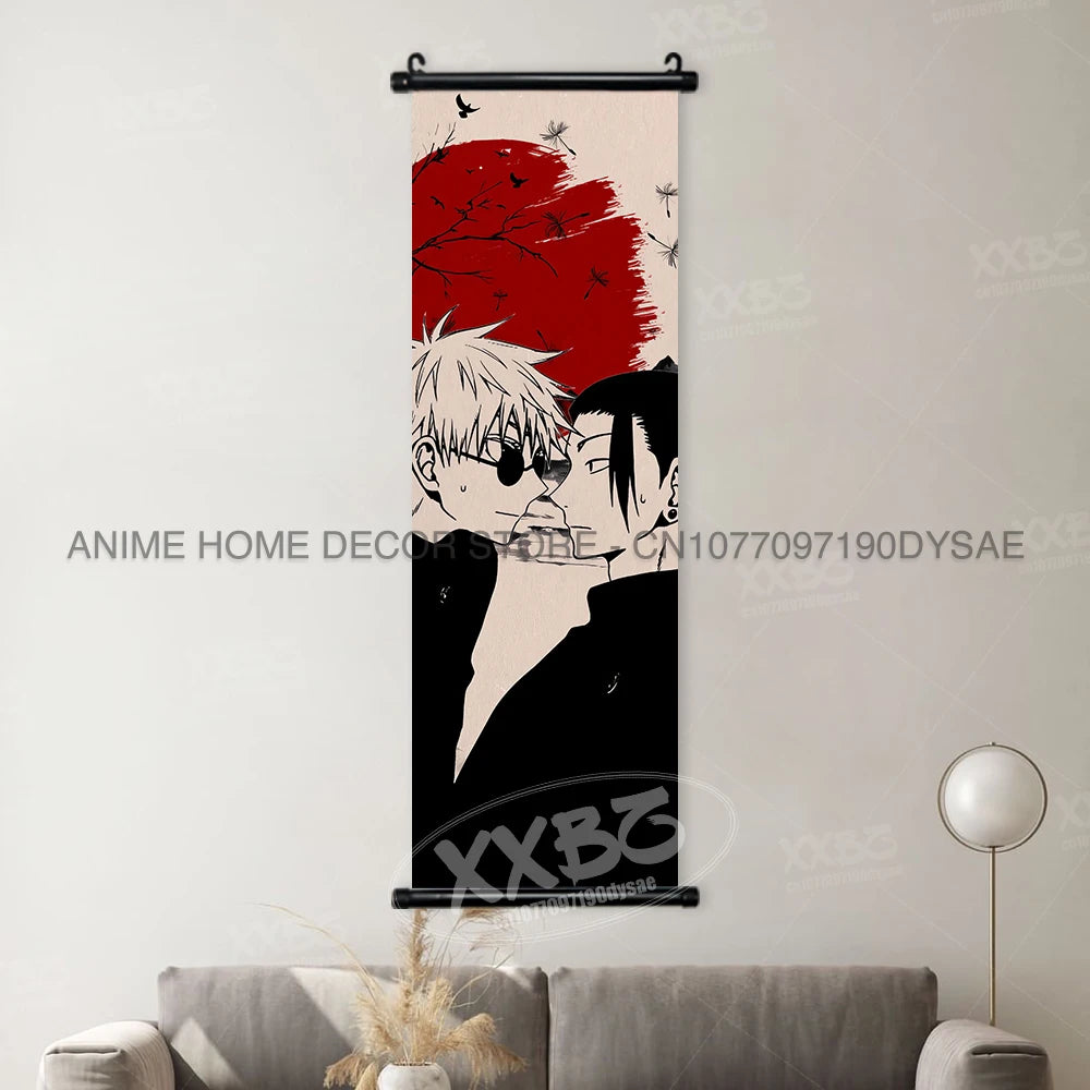Poster Jujutsu Kaisen para Decoração
