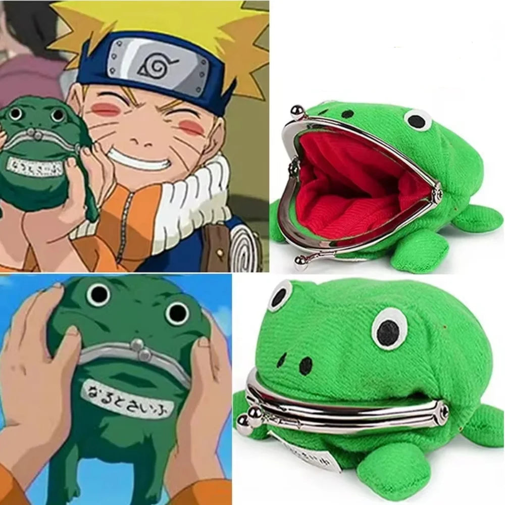 Porta-Moedas Sapo Ninja – Inspirado em Naruto .