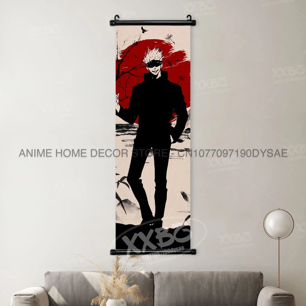 Poster Jujutsu Kaisen para Decoração