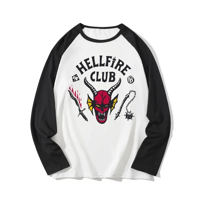 T-Shirt Retro: Club Hellfire de Stranger Things.