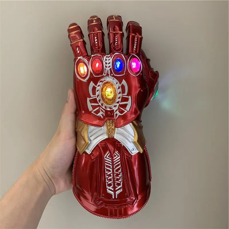 Manopla Marvel Iron Man com LED.