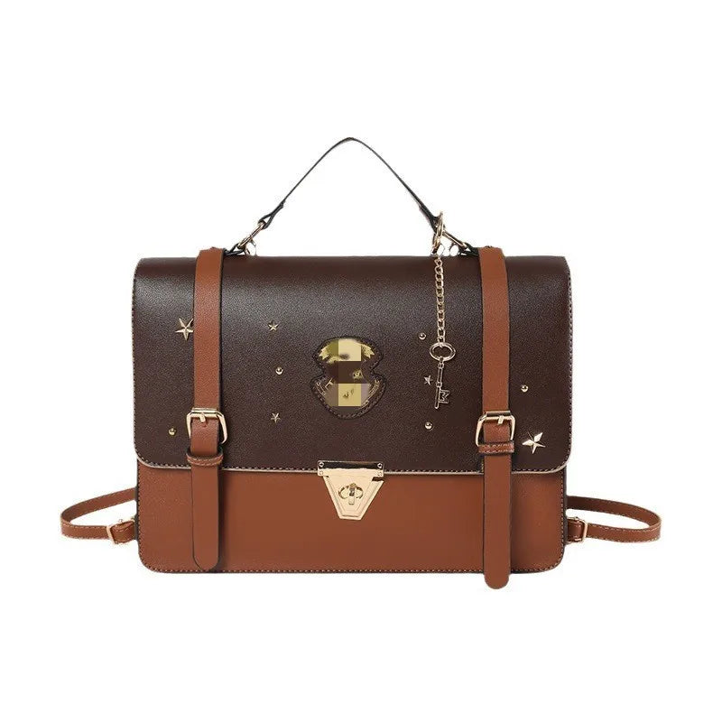 Bolsa Cambridge estilo Harry Potter.