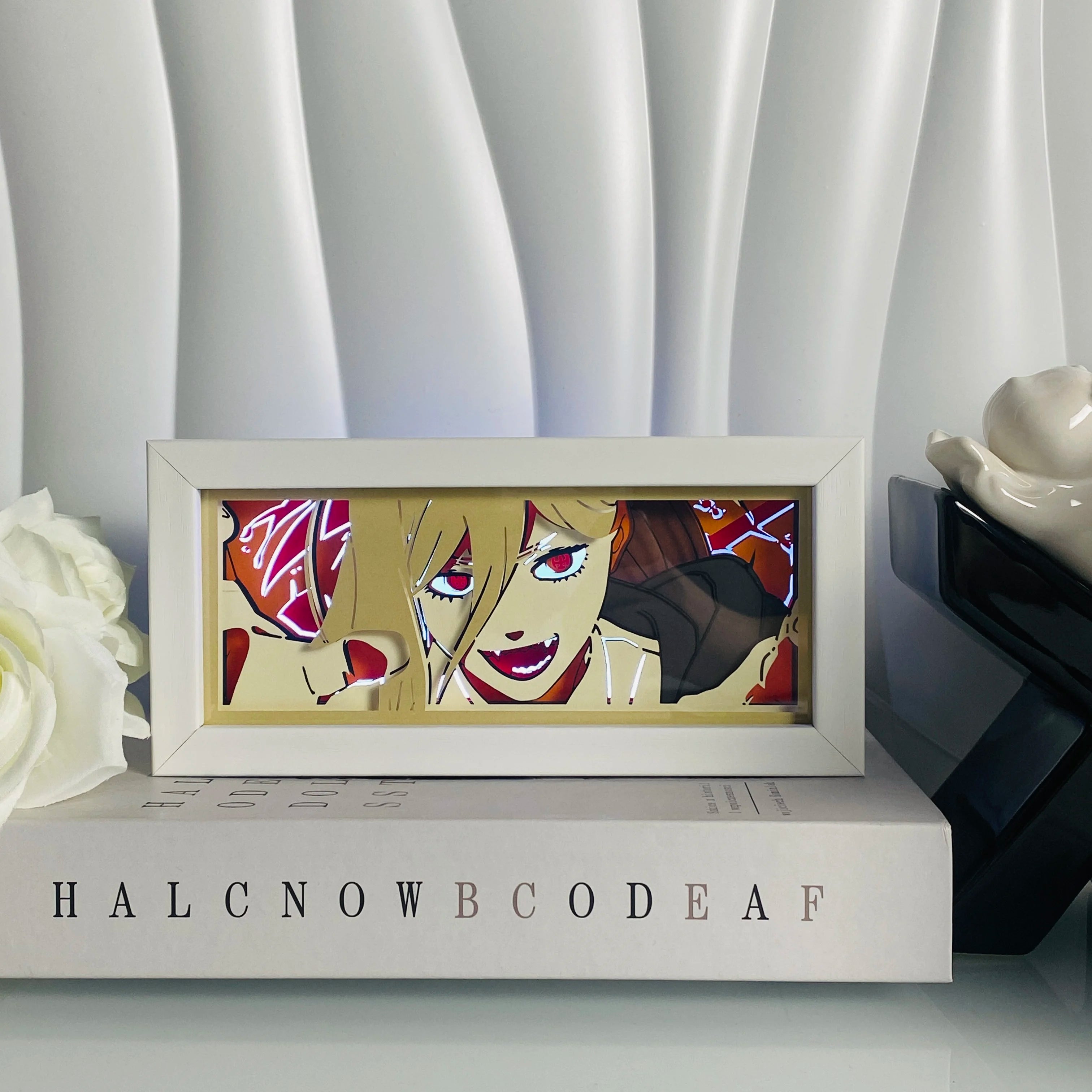 Luminária Anime 3D com LED.