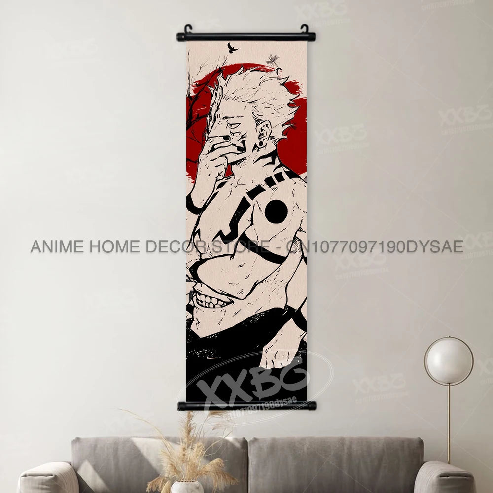 Poster Jujutsu Kaisen para Decoração