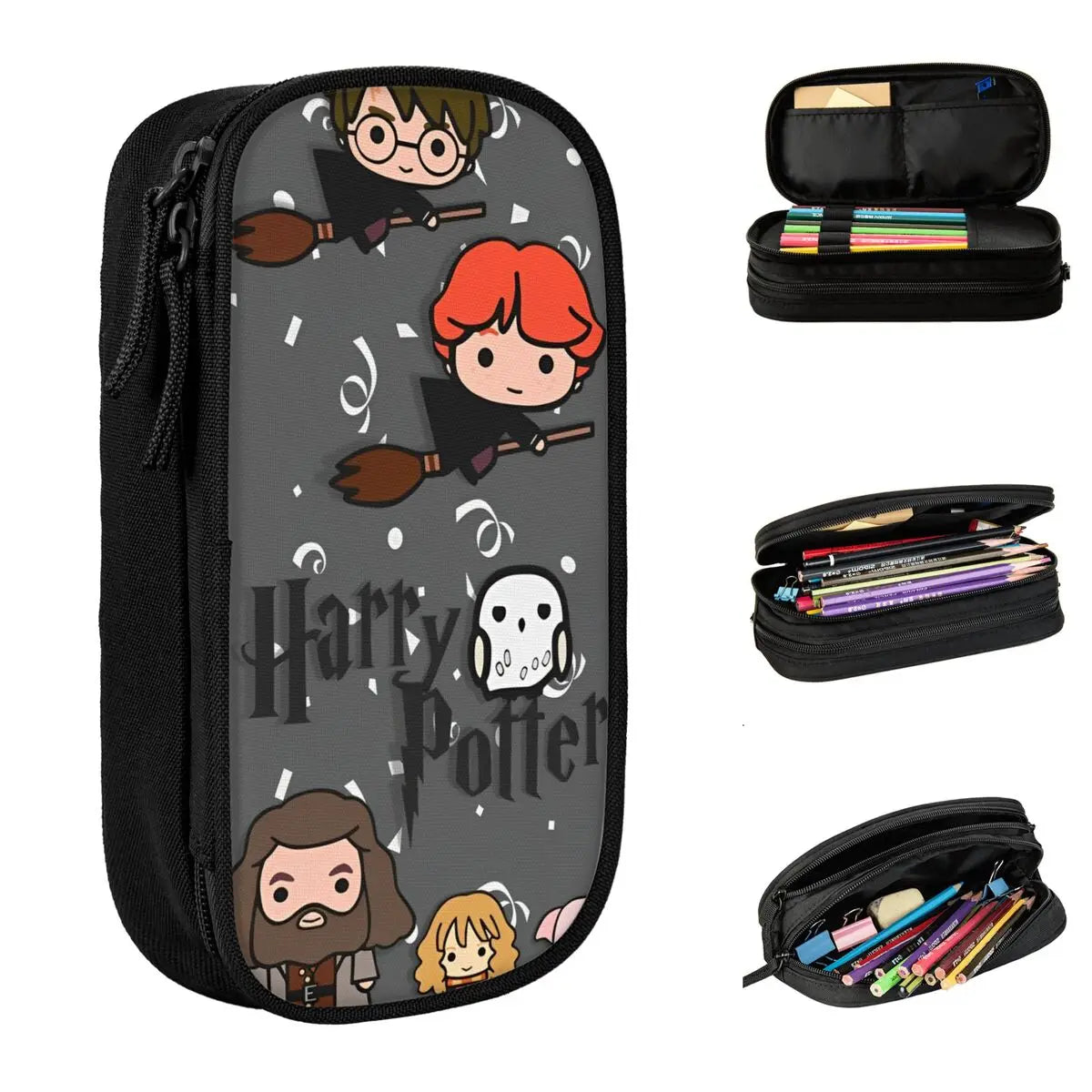 Estojo de Lápis Cartoon Harry Potter.