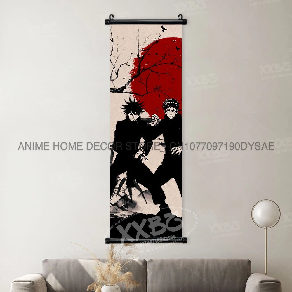 Poster Jujutsu Kaisen para Decoração