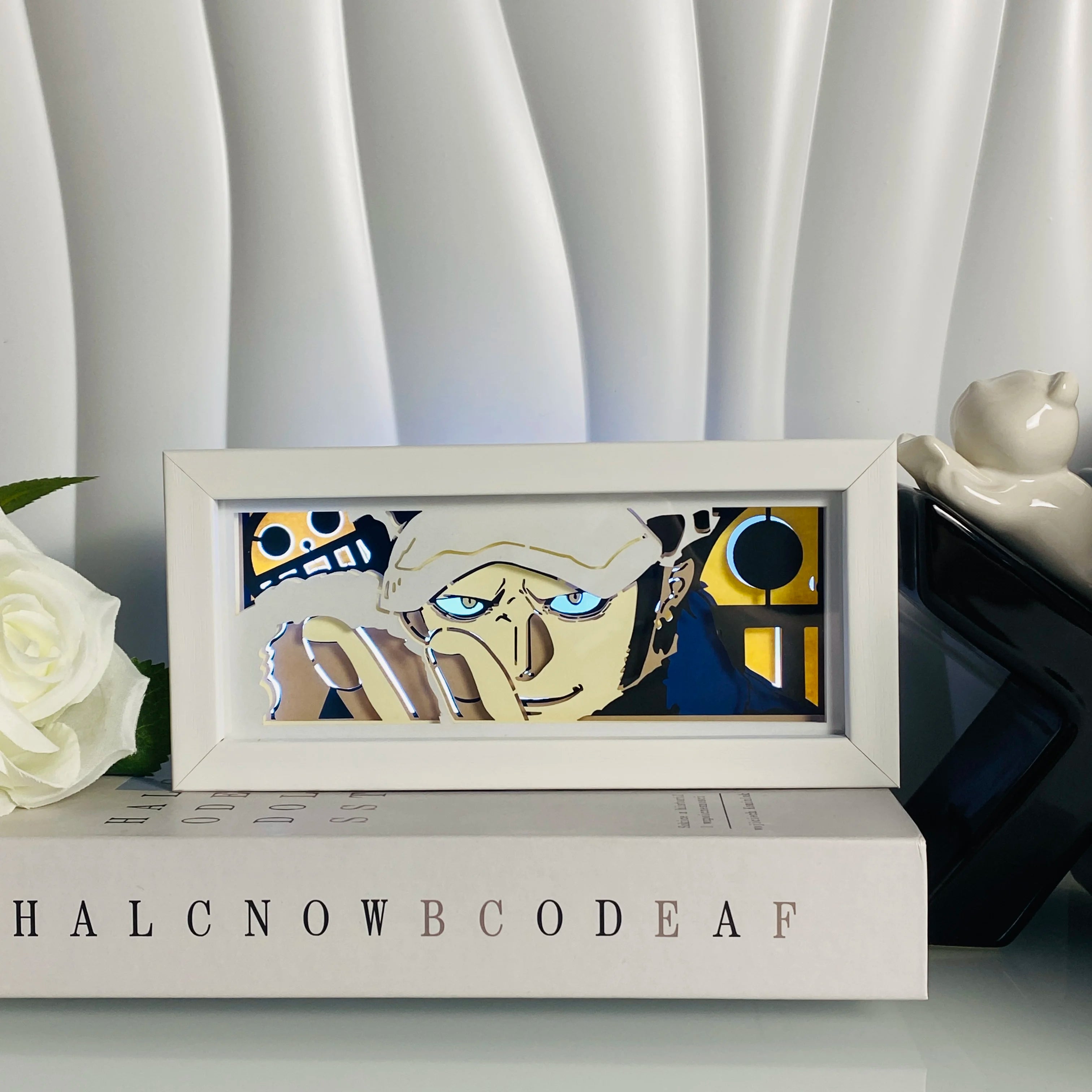 Luminária Anime 3D com LED.