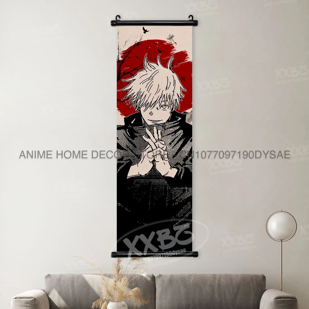 Poster Jujutsu Kaisen para Decoração