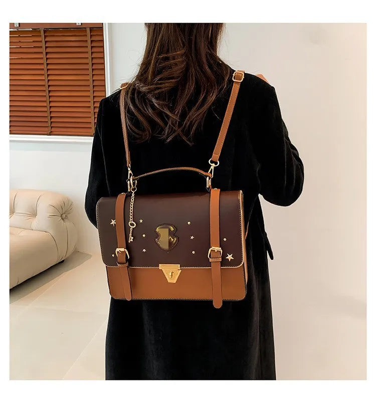 Bolsa Cambridge estilo Harry Potter.