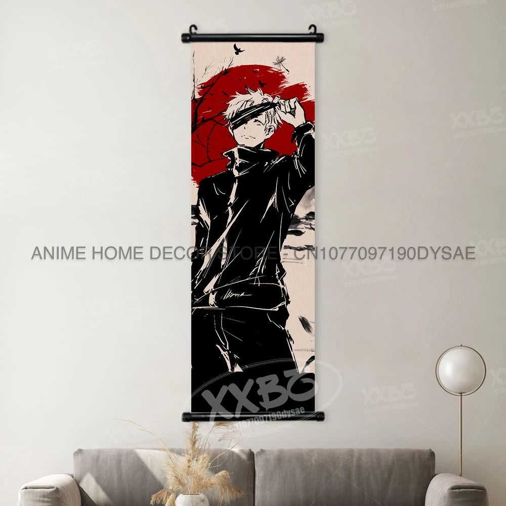 Poster Jujutsu Kaisen para Decoração