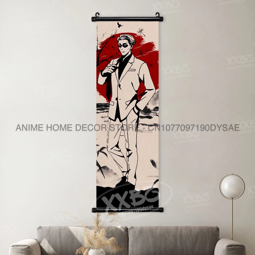 Poster Jujutsu Kaisen para Decoração