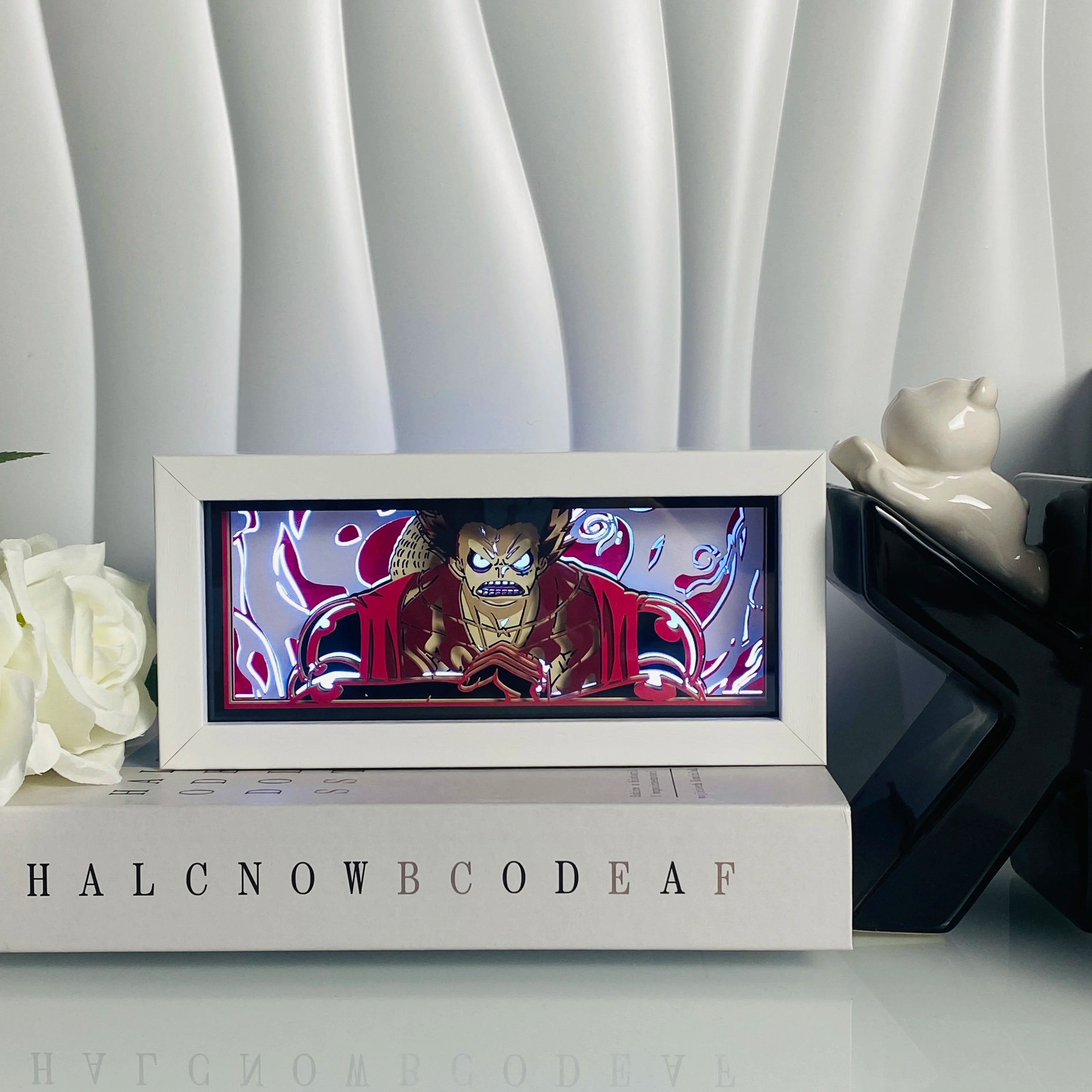 Luminária Anime 3D com LED.