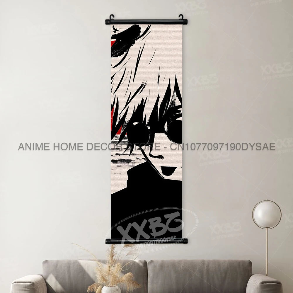 Poster Jujutsu Kaisen para Decoração