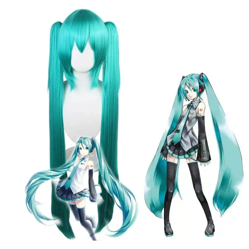 Conjunto Completo de Cosplay da Miku