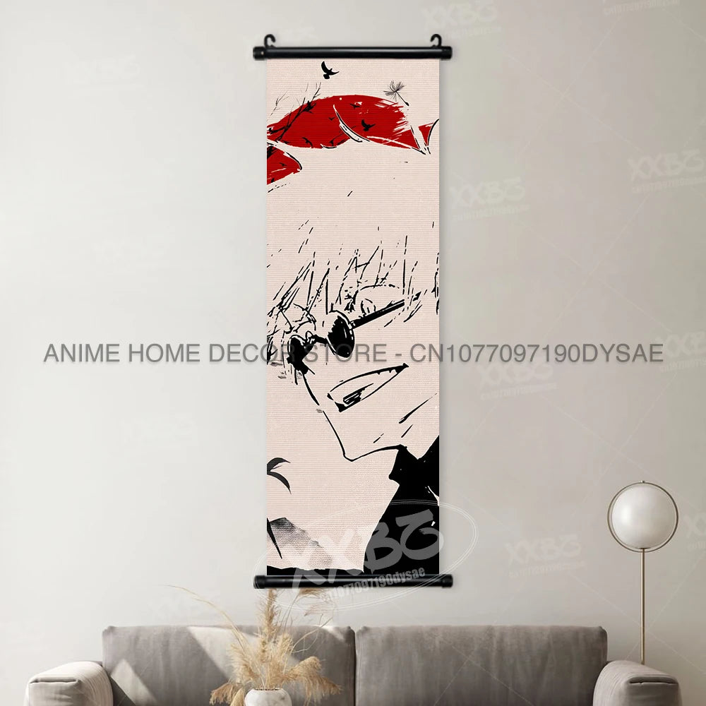Poster Jujutsu Kaisen para Decoração