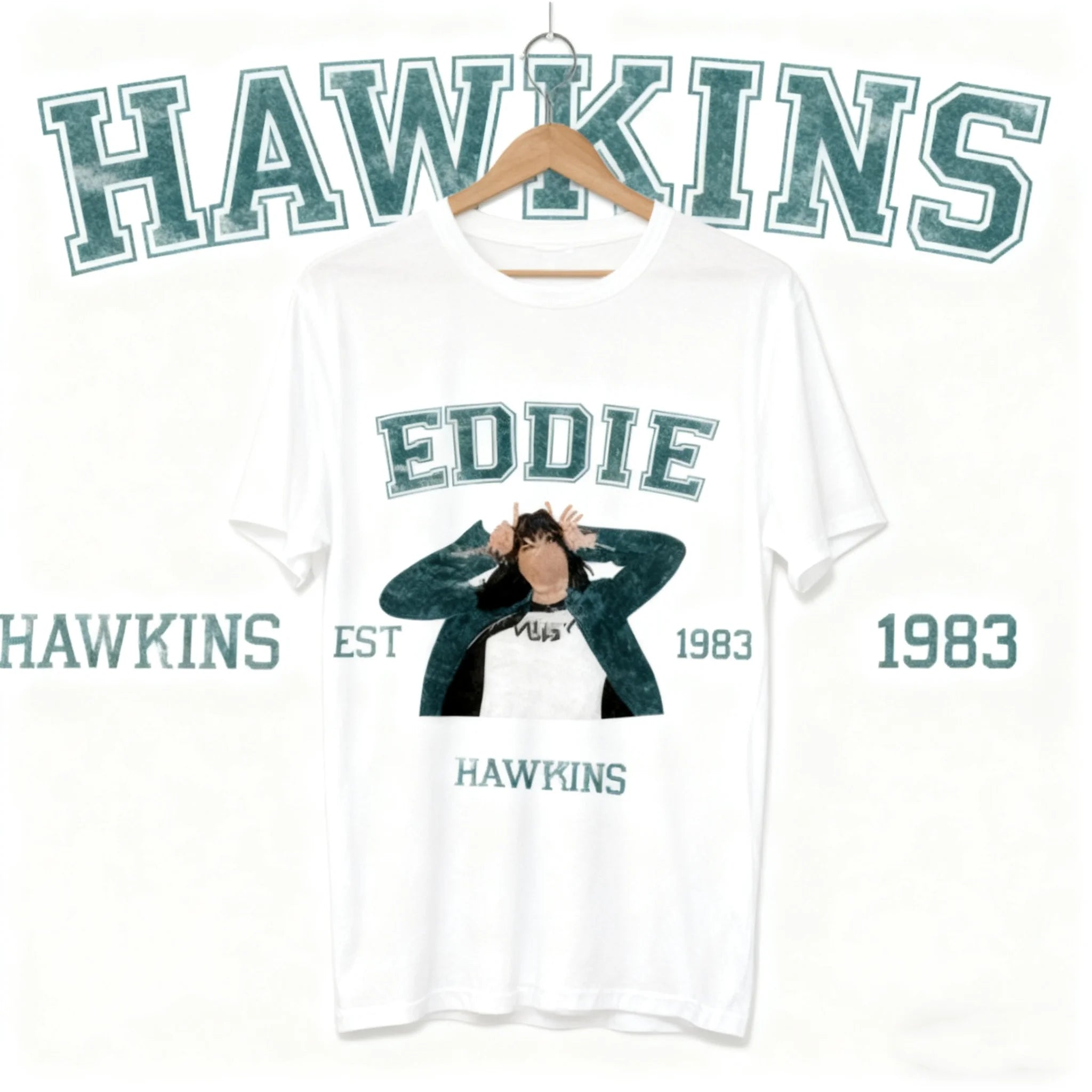 T-Shirt com Tema do stranger things .