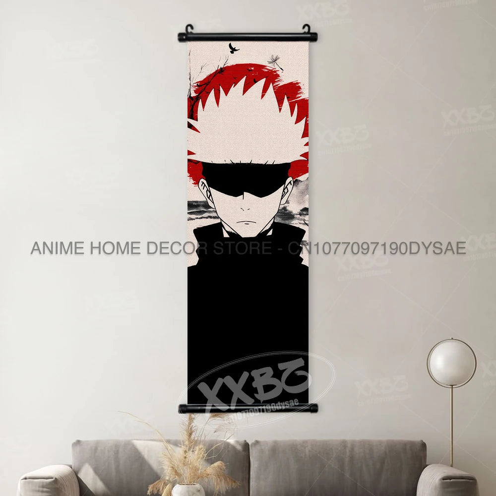 Poster Jujutsu Kaisen para Decoração