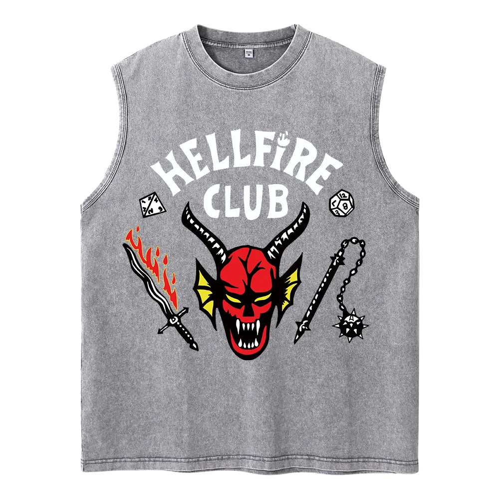 T-Shirt Retro: Club Hellfire de Stranger Things.