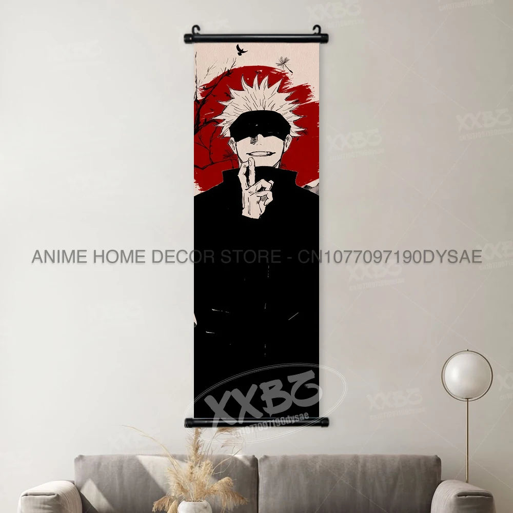 Poster Jujutsu Kaisen para Decoração
