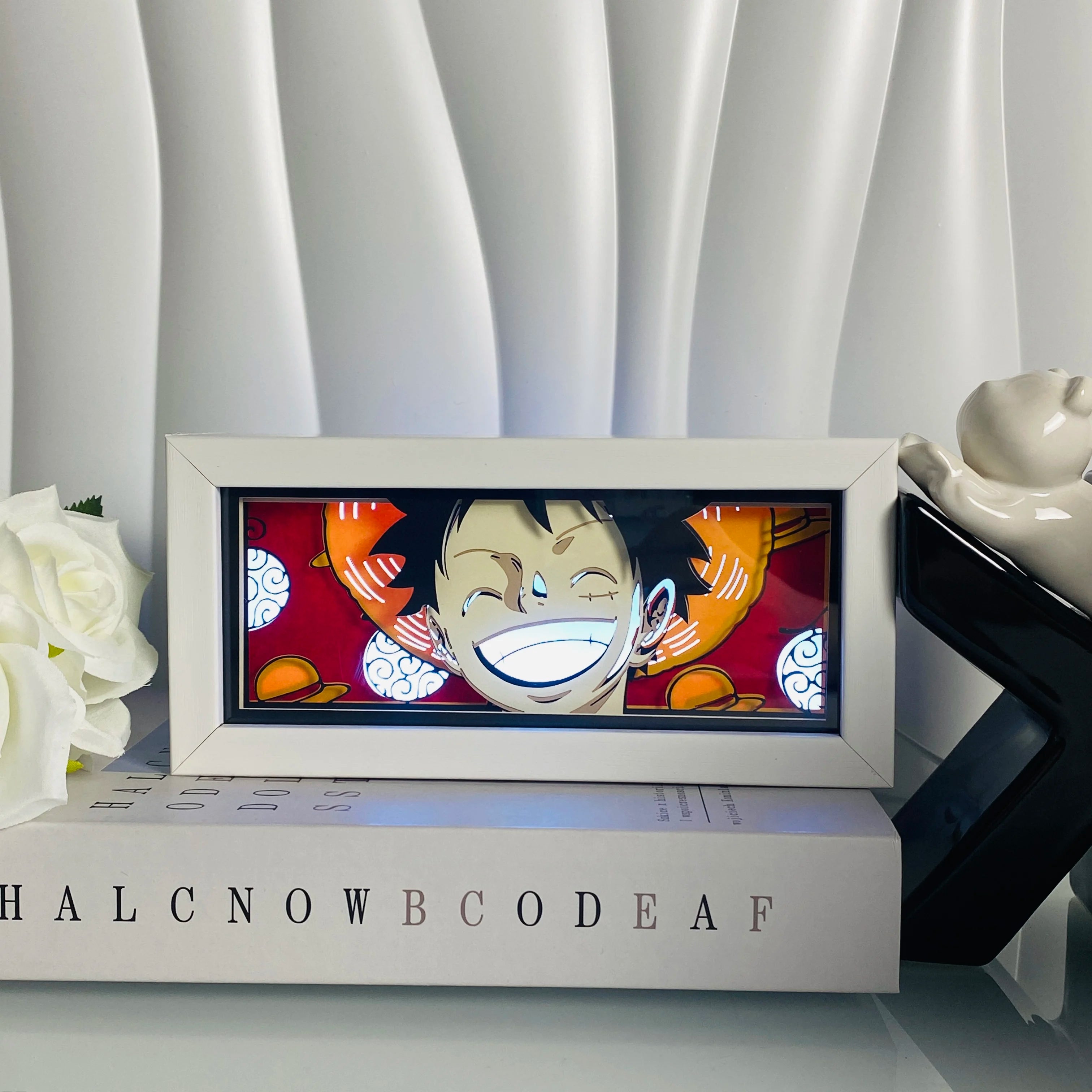 Luminária Anime 3D com LED.