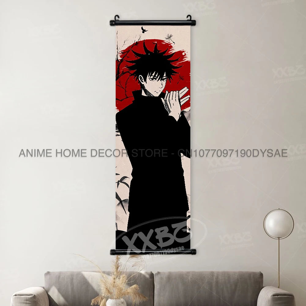 Poster Jujutsu Kaisen para Decoração