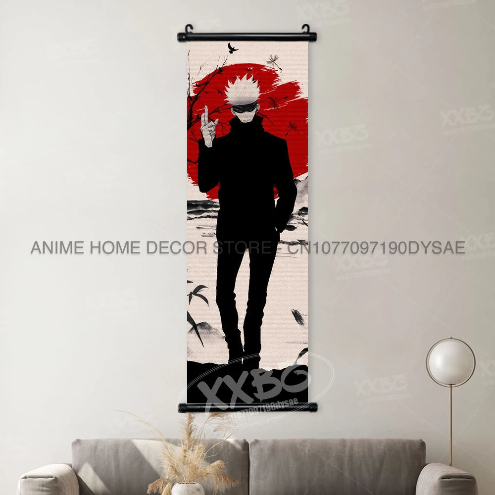 Poster Jujutsu Kaisen para Decoração