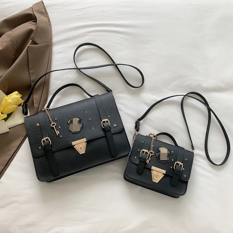 Bolsa Cambridge estilo Harry Potter.