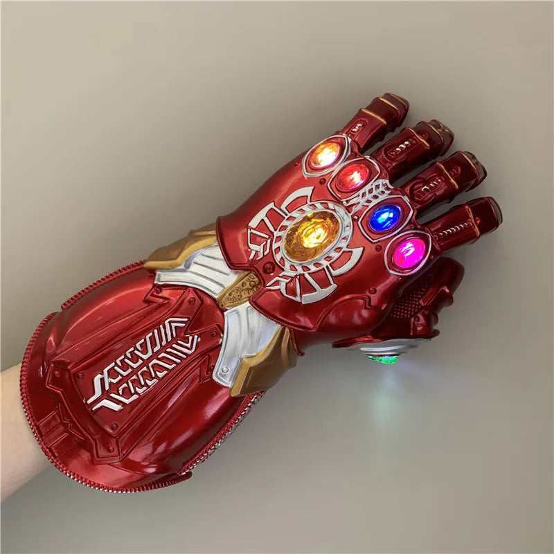 Manopla Marvel Iron Man com LED.